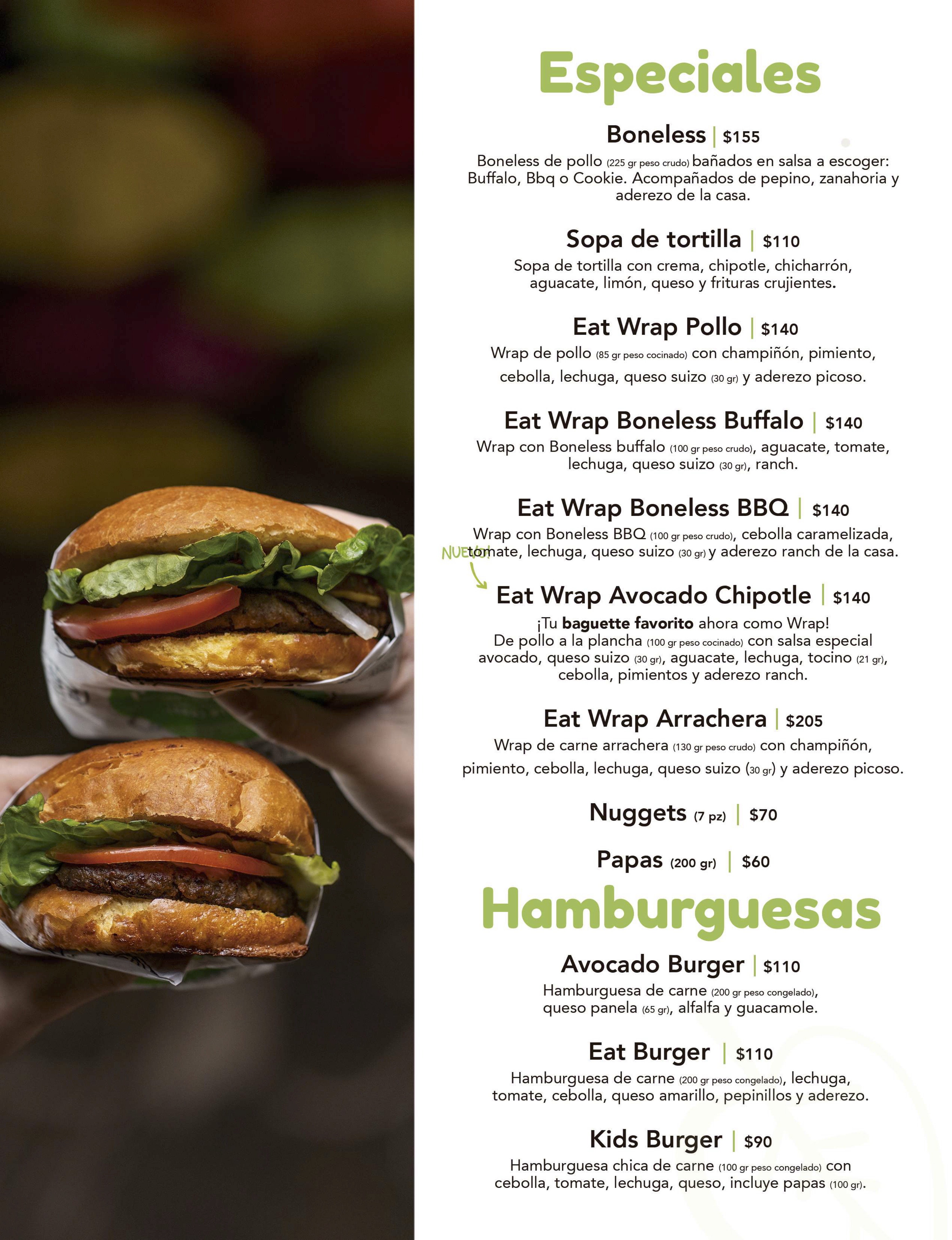 EAT SALAD - MENU - QR