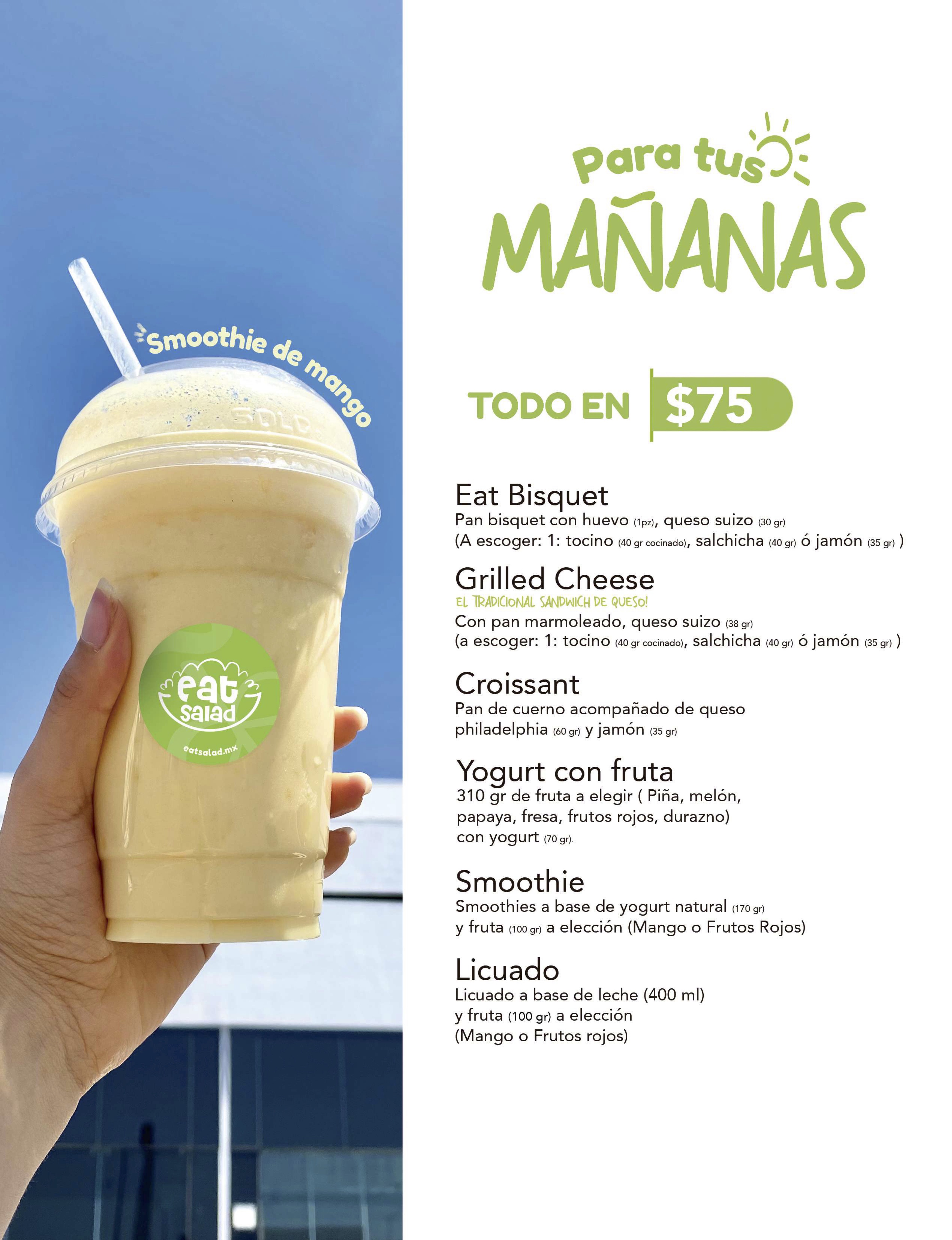 EAT SALAD - MENU - QR